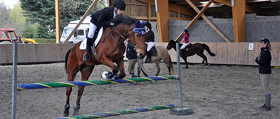 saut cheval