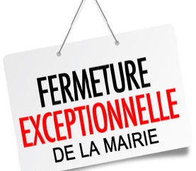 fermeture mairie
