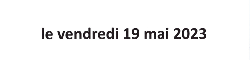 FERMETURE MAIRIE 19 MAI 2023