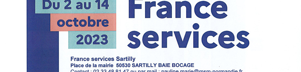 Journées France services LE VAL ST PERE 2.10.23