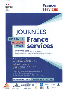 Journées France services LE VAL ST PERE 2.10.23