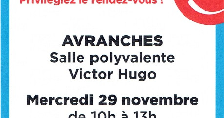 DON DU SANG 29 NOVEMBRE 2023