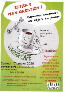 Repar'café 17.01.2026