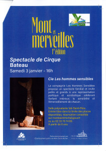 Spectacle de cirque Bateau